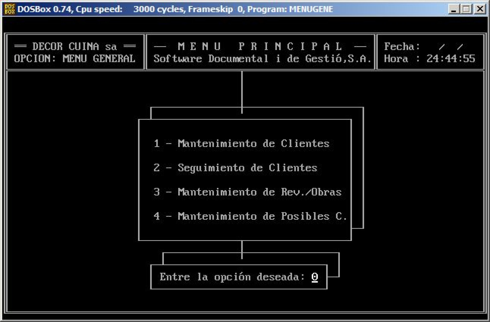 Gestión de presupuestos