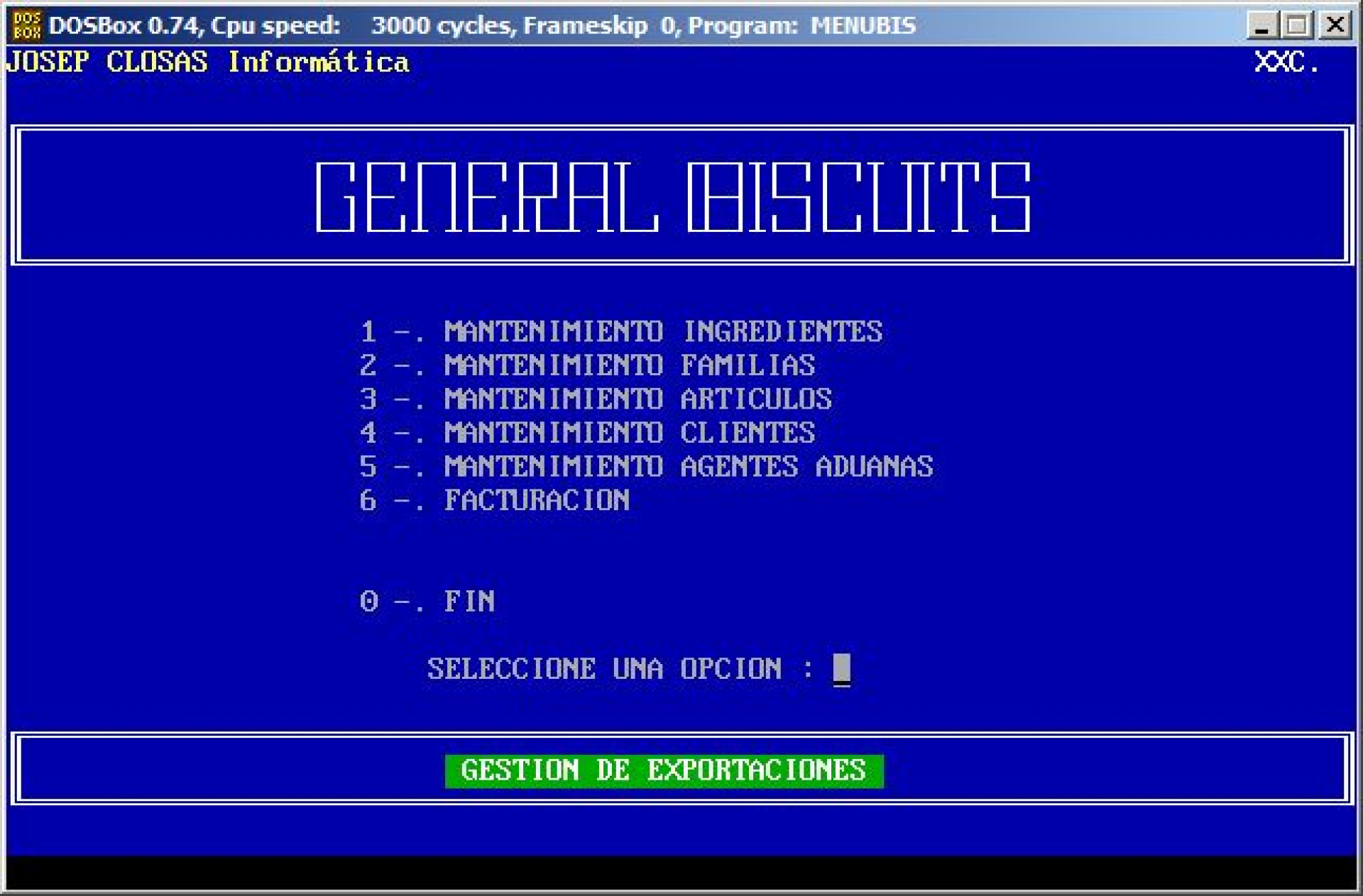 Gestión de facturación